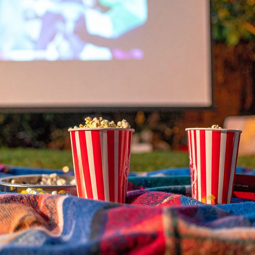 Backyard Movie Night Party
