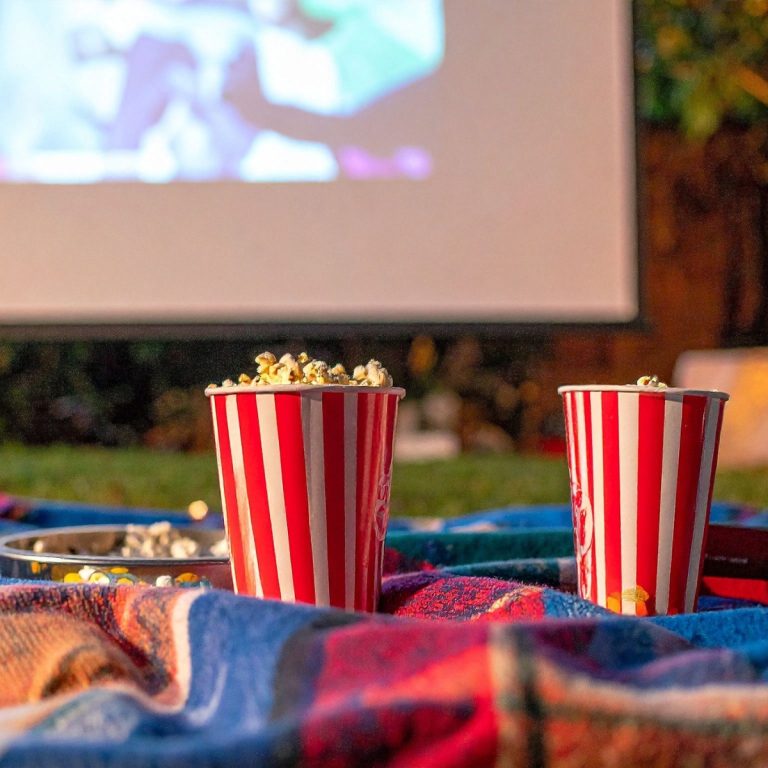 Backyard Movie Night Party