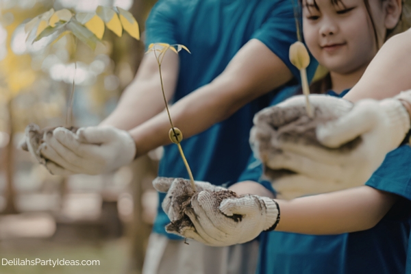 tree planting activity