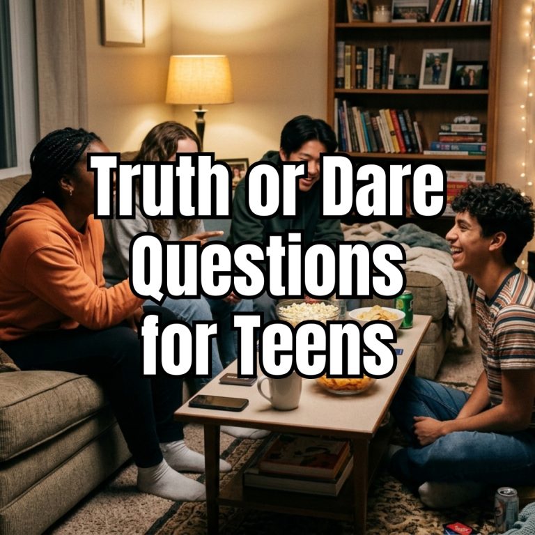 Truth or Dare Questions for Teens